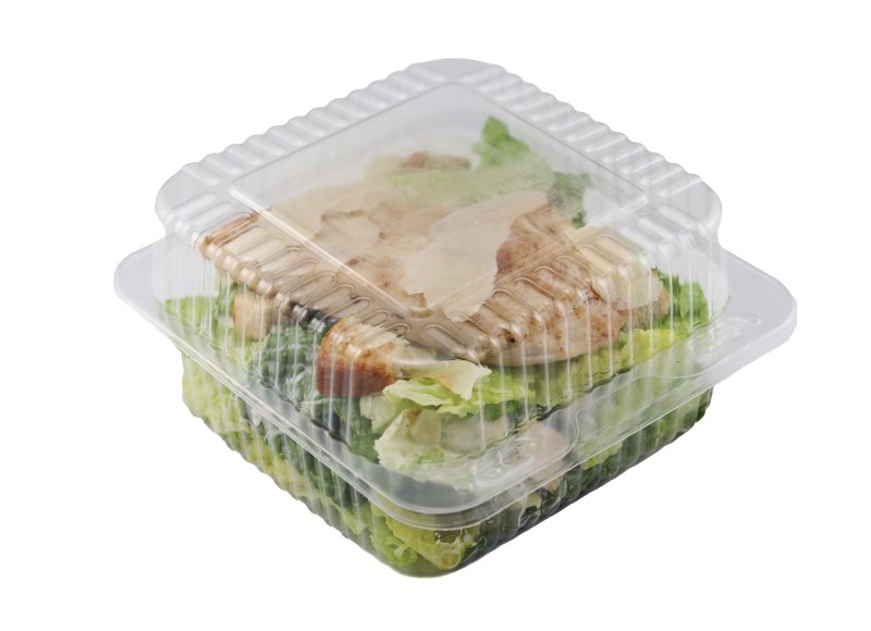 OBAL PLASTOVÝ S VÍČKEM K25C  750/550ML (PET) 