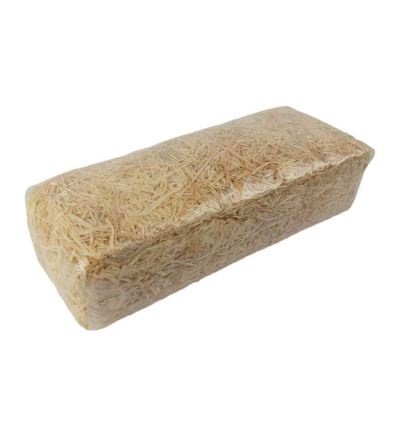 DEKORAČNÍ DŘEVITÁ VLNA  300G   PŘÍRODNÍ SMRK/BALÍK