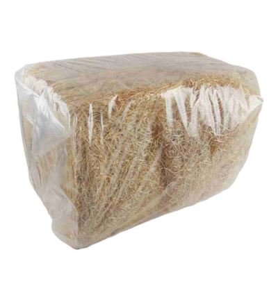 DEKORAČNÍ DŘEVITÁ VLNA 20/10 JEMNÁ, PŘÍRODNÍ SMRK/BALÍK 5KG